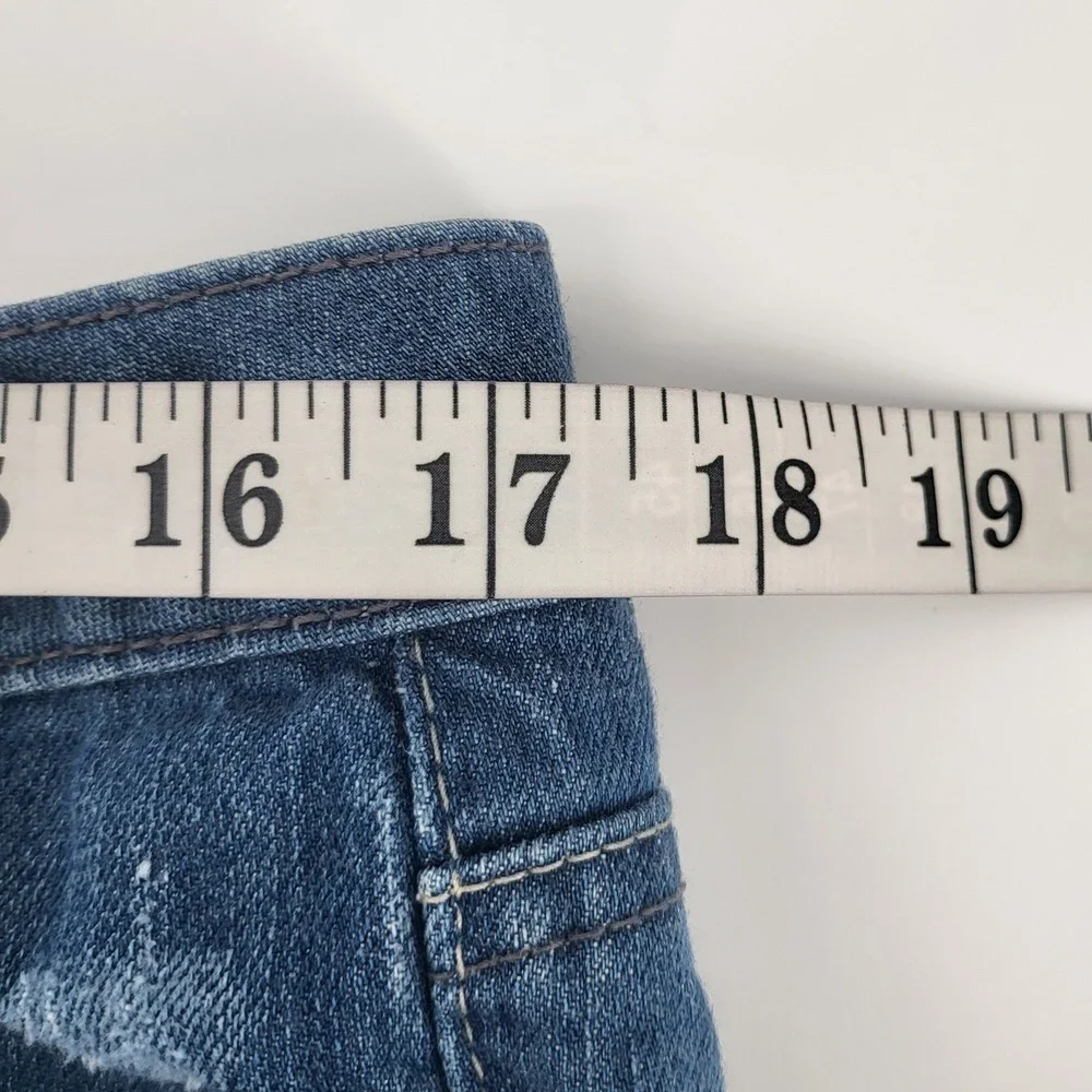 American Eagle‎ Original Bootcut Jeans Women's Size 12 Medium Wash Distressed